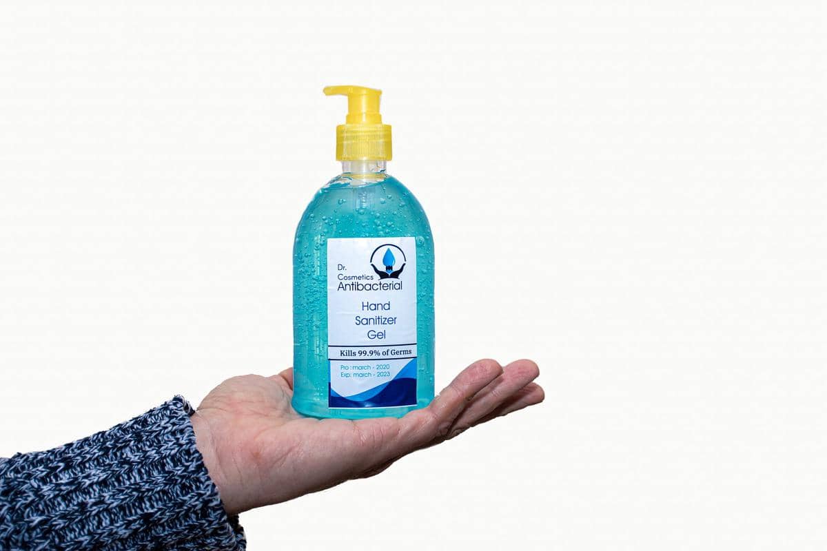 ilustrasi hand sanitizer