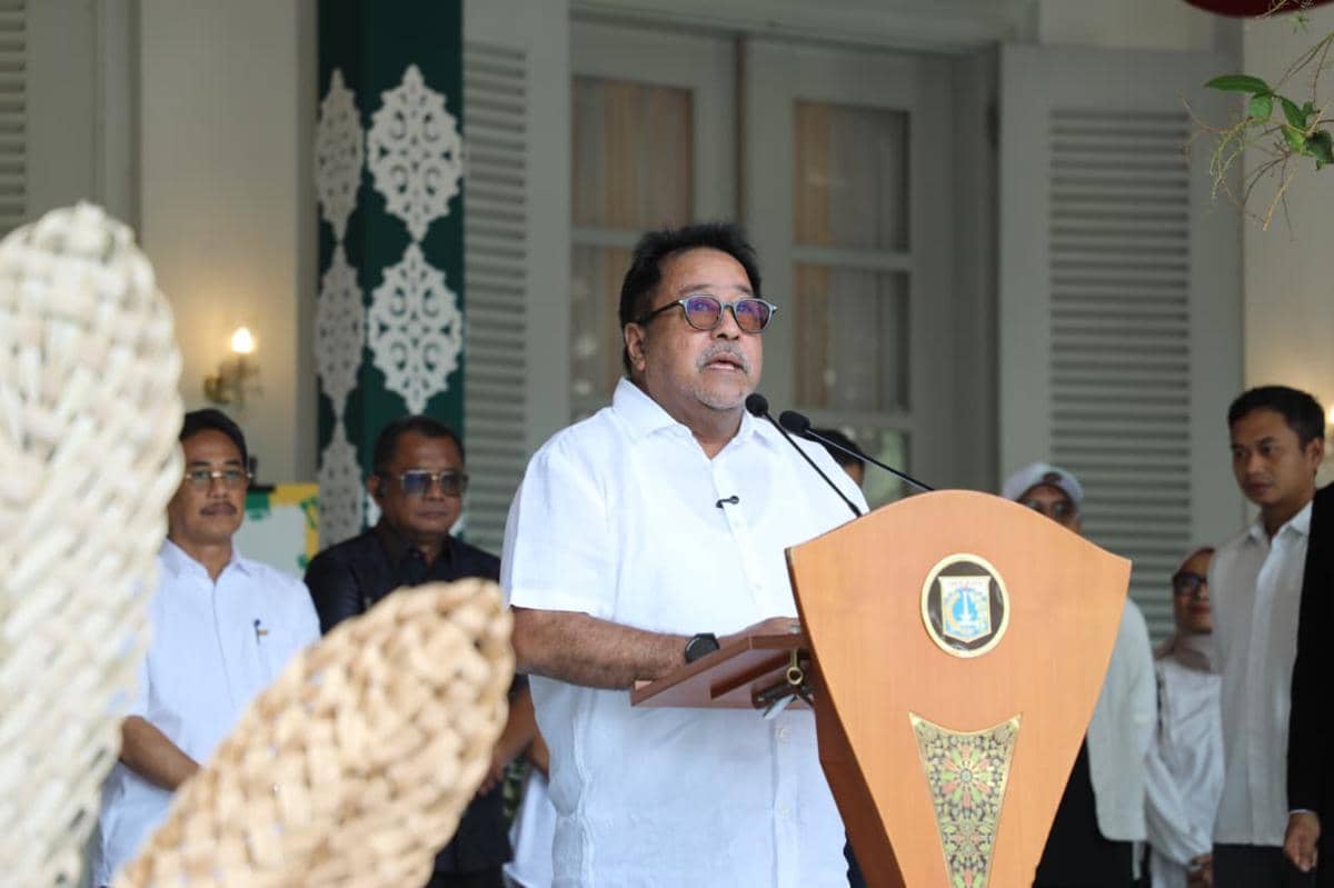 Wakil Gubernur DKI Jakarta Rano Karno meresmikan Namu Balai Kota atau City Hall Experience di Balai Kota DKI.