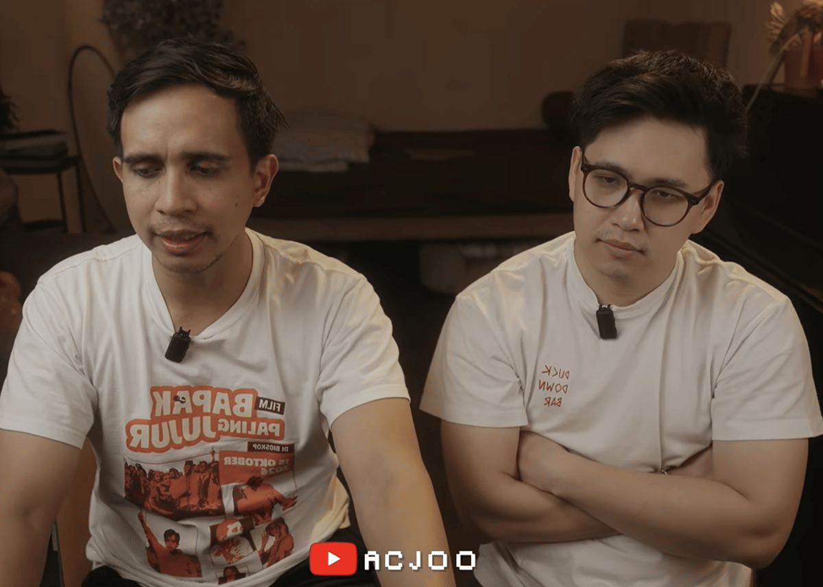 tangkapan layar live Acjoo dan iShowSpeed