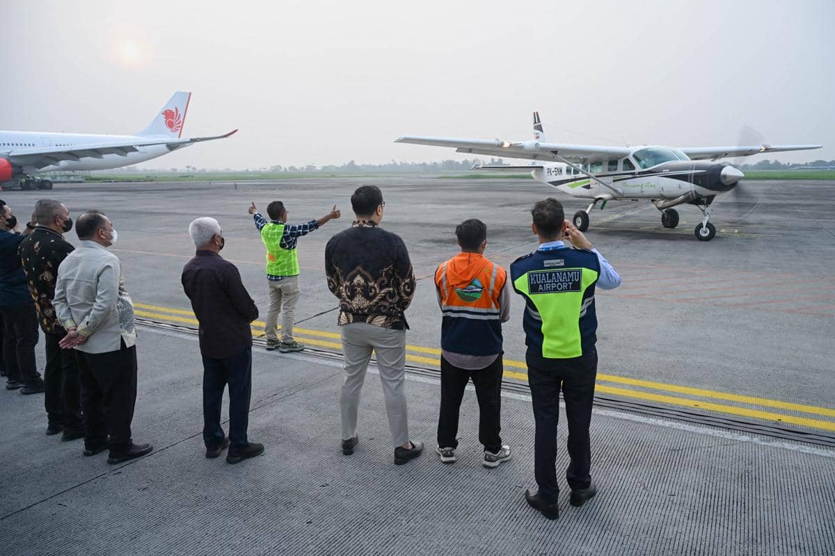 Kabut Asap, Sumut Bikin Modifikasi Cuaca Tabur NaCl untuk Picu Hujan