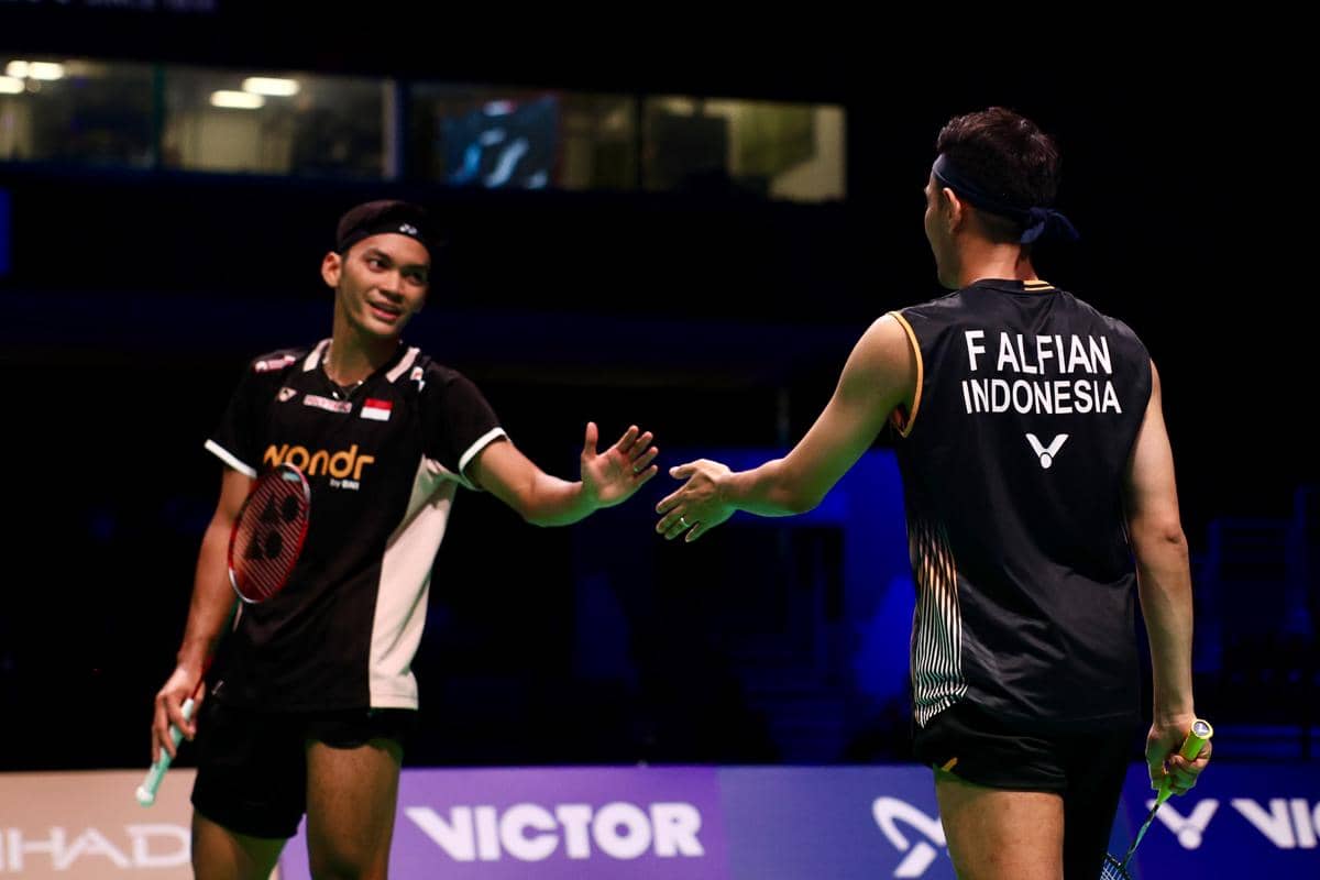 Head to Head Fajar/Fikri Kontra Liang/Wang Jelang Semifinal Denmark Open 2026