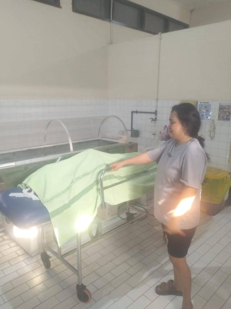 Korban meninggal dunia di tengah tawuran di Ablam Makassar, Jumat (16/10/2026). Dok. Istimewa