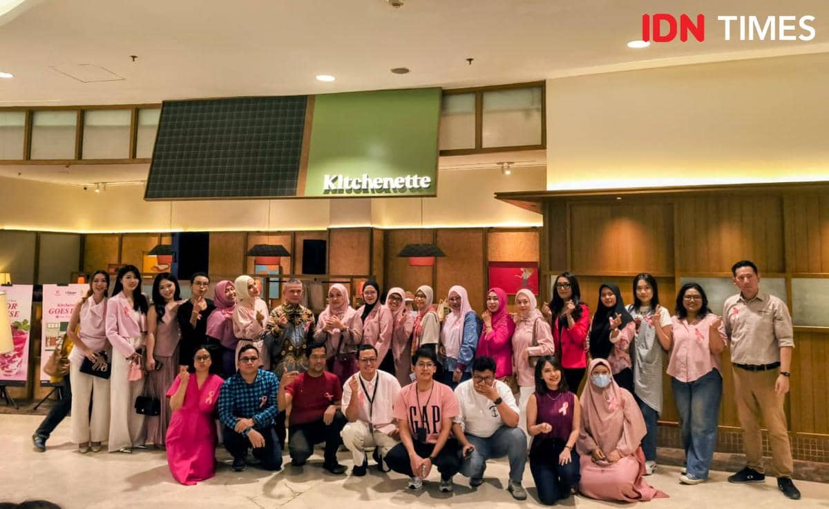 Kitchenette Goes Pink, Peduli Kanker Payudara Lewat Gerakan 10 Ribu US