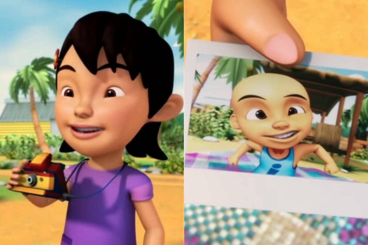 kamera polaroid Susanti yang merupakan hadiah pemberian kakeknya