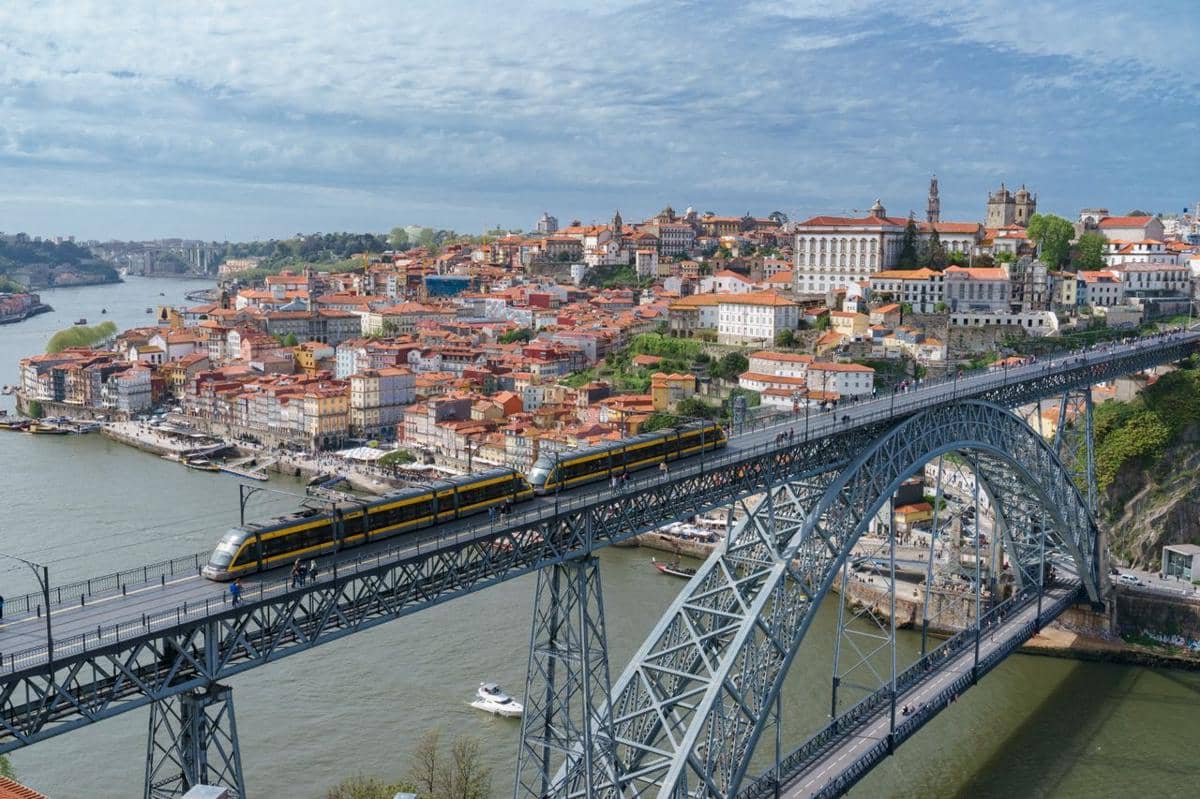 Kota Porto, Portugal. 