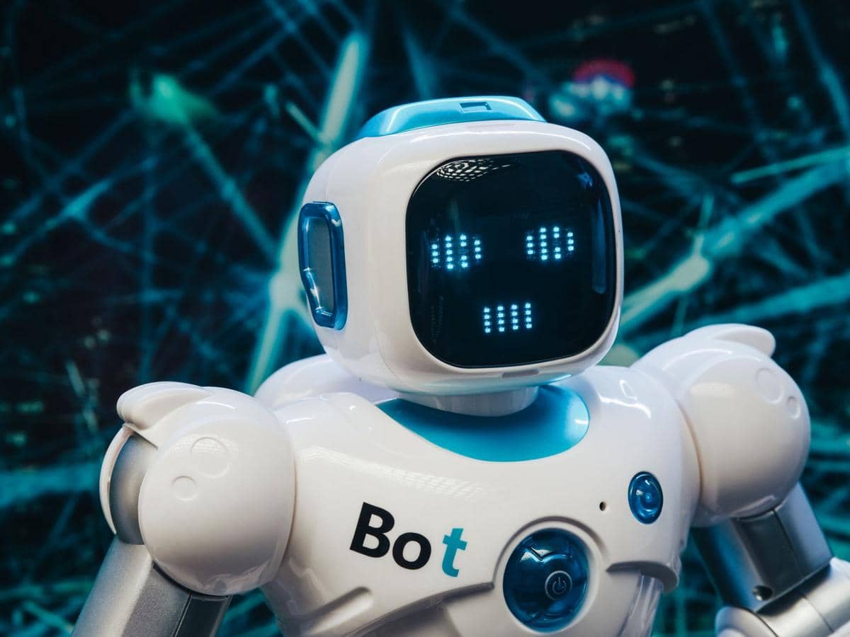 ilustrasi bot AI