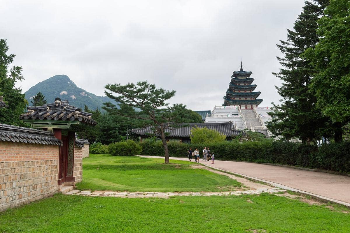 Gunung Bugaksan, Seoul, Korea Selatan