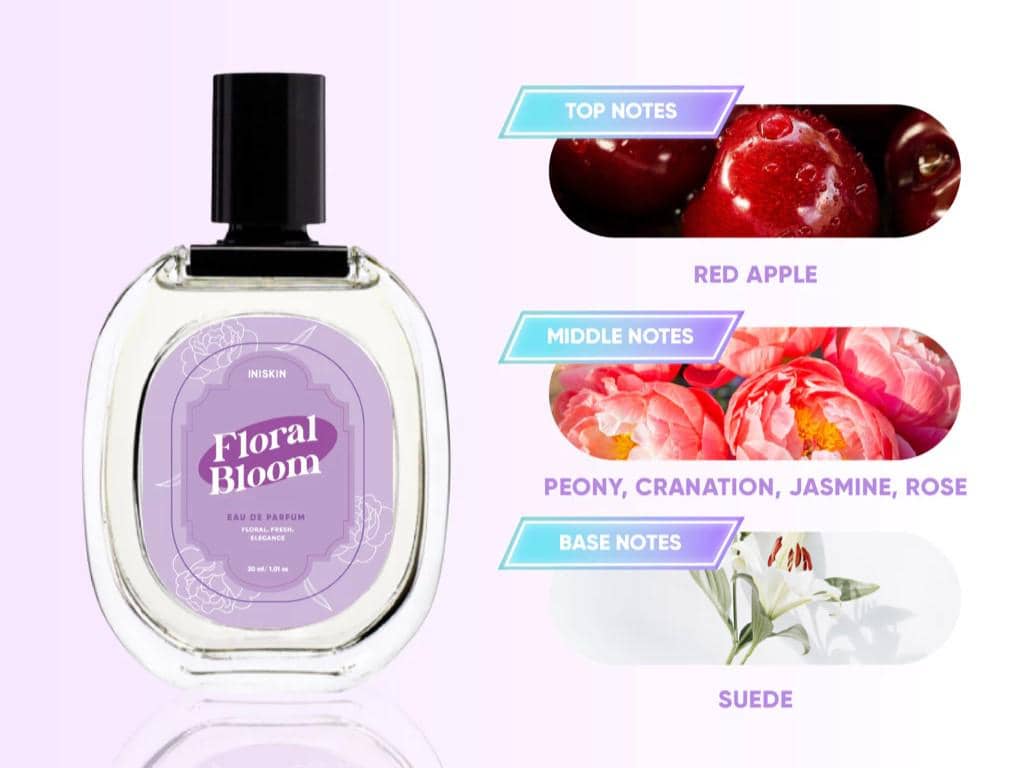 Iniskin Eau de Parfum Floral Bloom