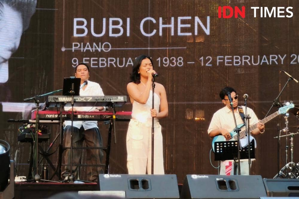Manggung di Synchronize 2026, Eva Celia Singgung Karhutla Kalimantan