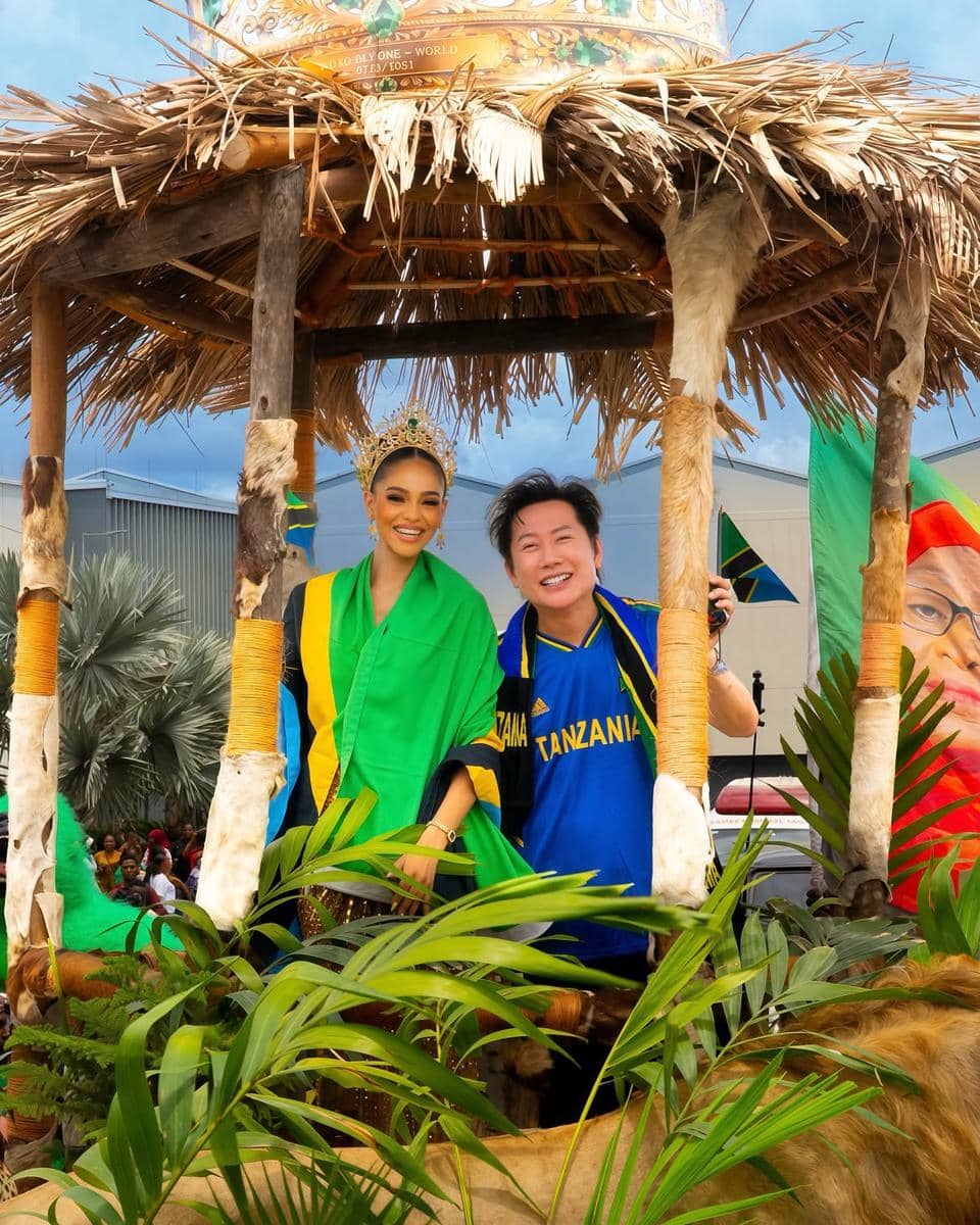 Potret Penyambutan Kepulangan Jihan Dimack, Miss Grand International 2026 ke Tanzania