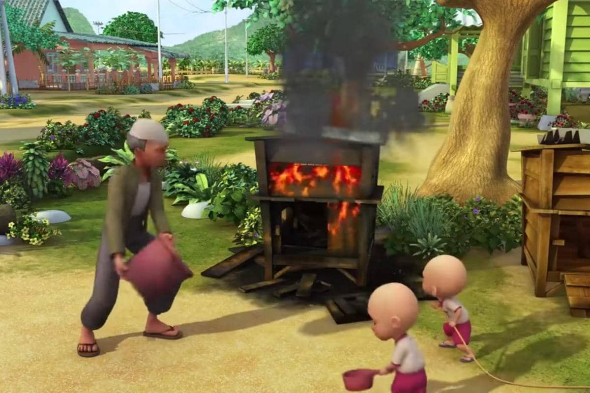 Upin & Ipin episode Ngantuknya