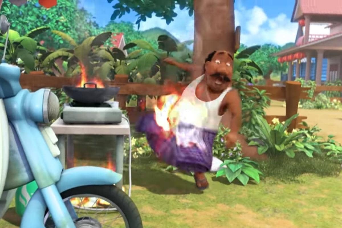Upin & Ipin episode Lindung Diri dan Keluarga
