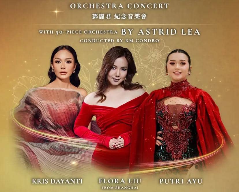Harga Tiket Orkestra Tribute Teresa Teng di Jakarta, Ada Kris Dayanti