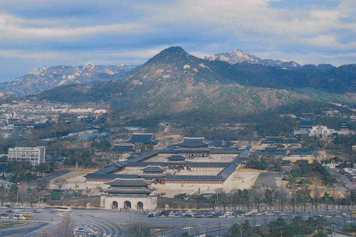 Gunung Bugaksan, Seoul, Korea Selatan