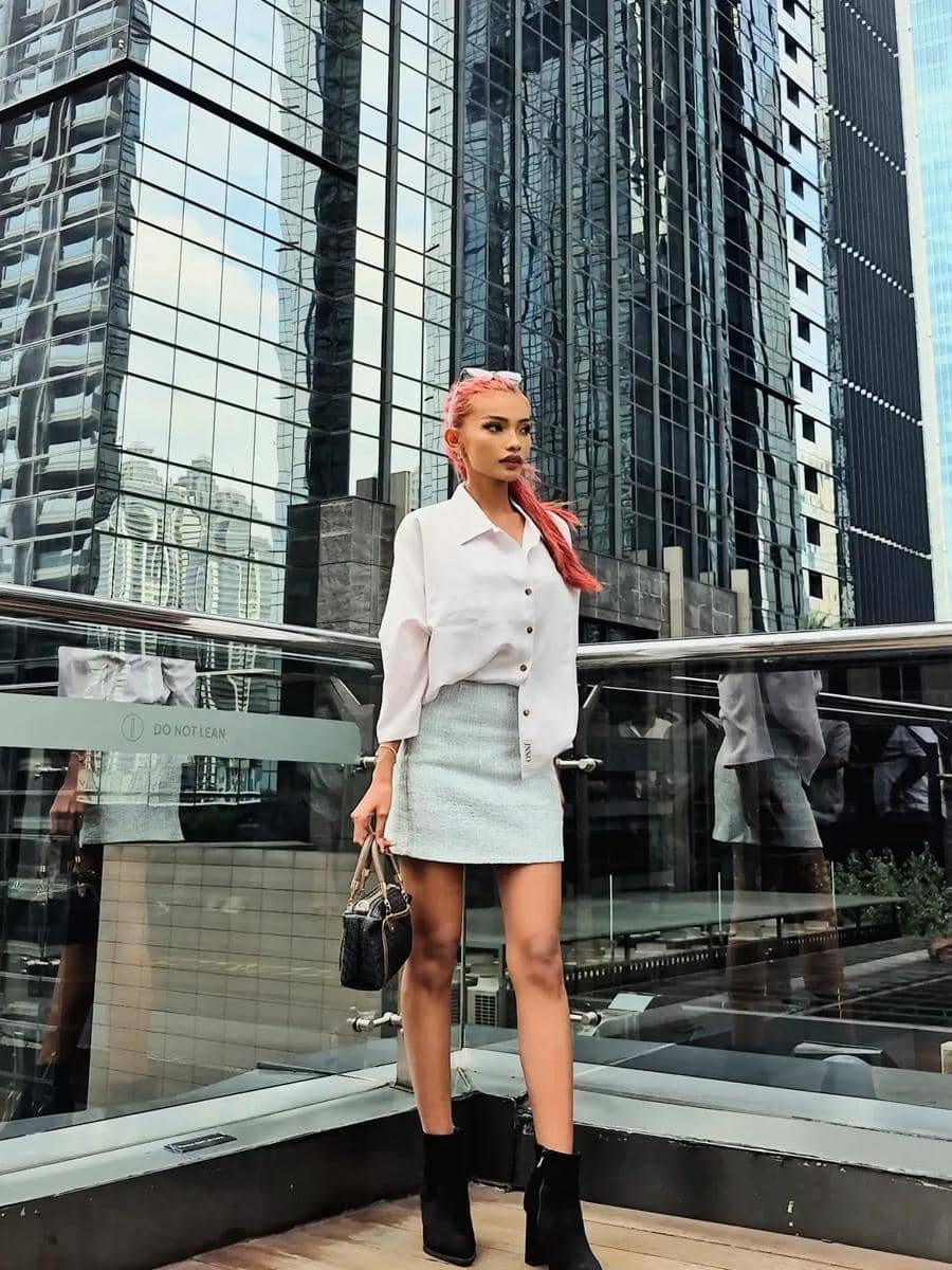 Inspirasi OOTD ala Alda Callista, Miss Indonesia 2026