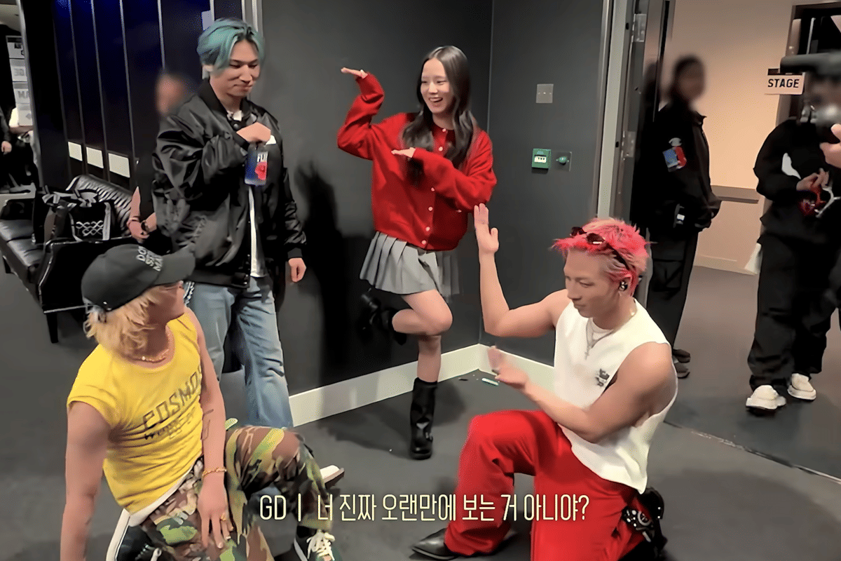 Jisoo BLACKPINK nonton konser BIGBANG di London (youtube.com/JISOO)