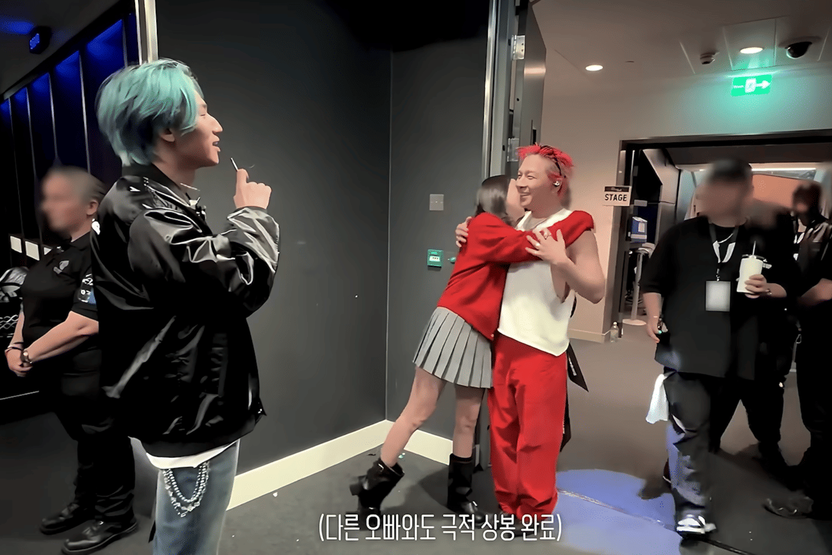 Jisoo BLACKPINK nonton konser BIGBANG di London (youtube.com/JISOO)