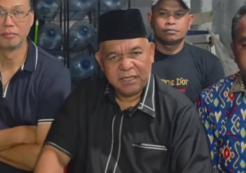 Potret Petrus Bala Pattyona, pengacara keluarga Valdo, dalam dokumentasi istimewa yang dibagikan kepada media.