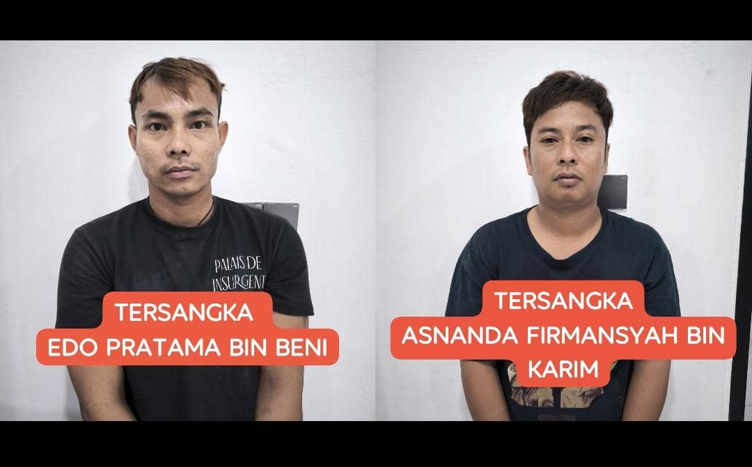 Tampang 2 Tersangka Terduga Pelaku Pengeroyokan Jurnalis Sumsel