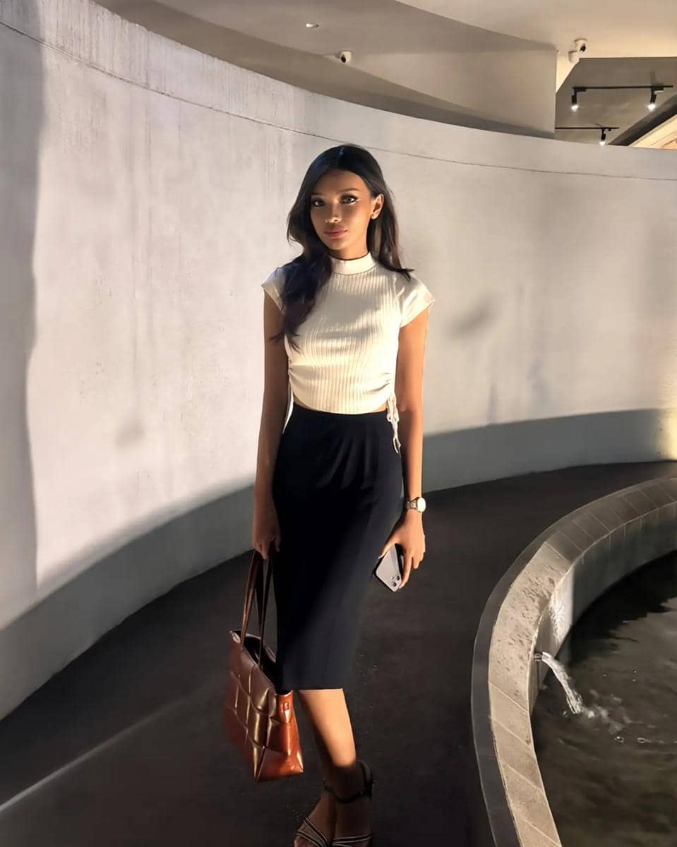 Inspirasi OOTD ala Alda Callista, Miss Indonesia 2026