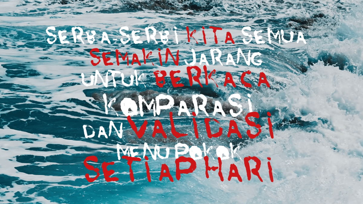 cuplikan video lirik Etalase - Barasuara