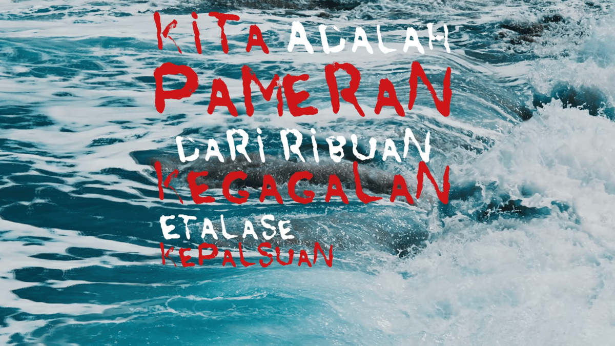 cuplikan video lirik Etalase - Barasuara