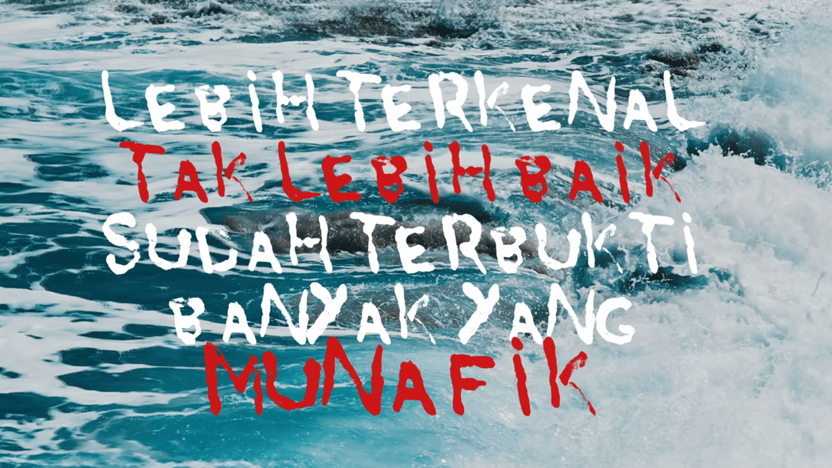 cuplikan video lirik Etalase - Barasuara