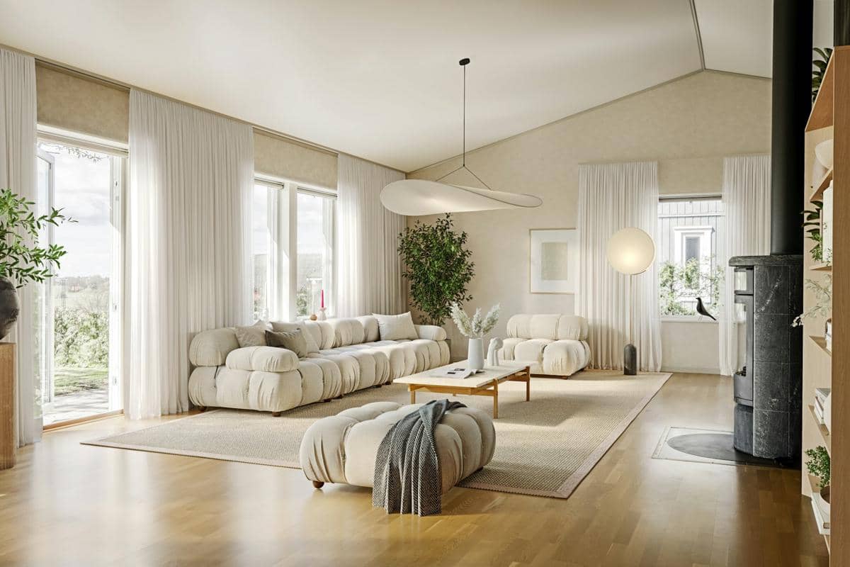penataan sofa di rumah