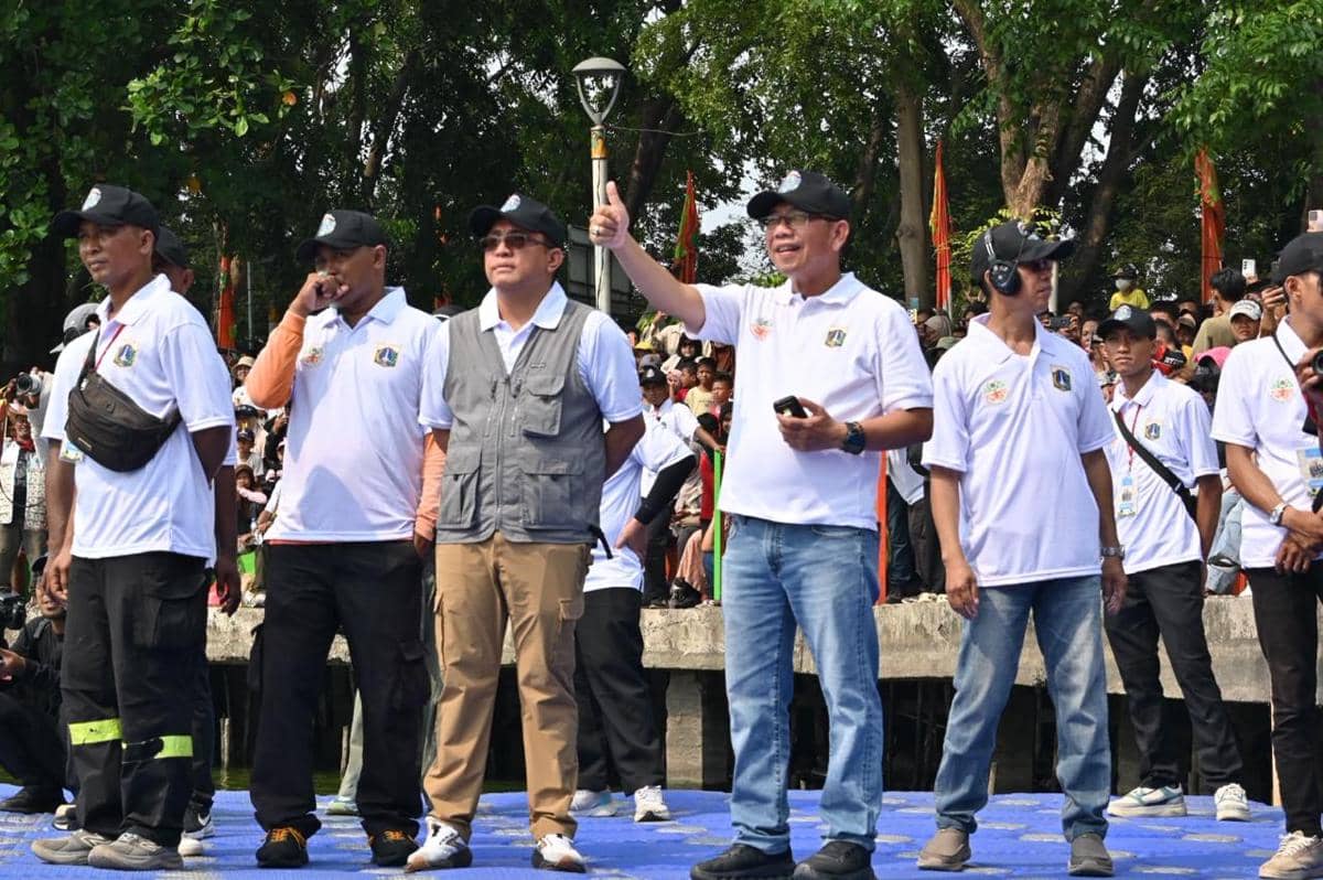 43 Perahu dari Barang Bekas Hiasi Danau Sunter pada Minggu (18/10/2026) (DoK. Pemprov DKI Jakarta)