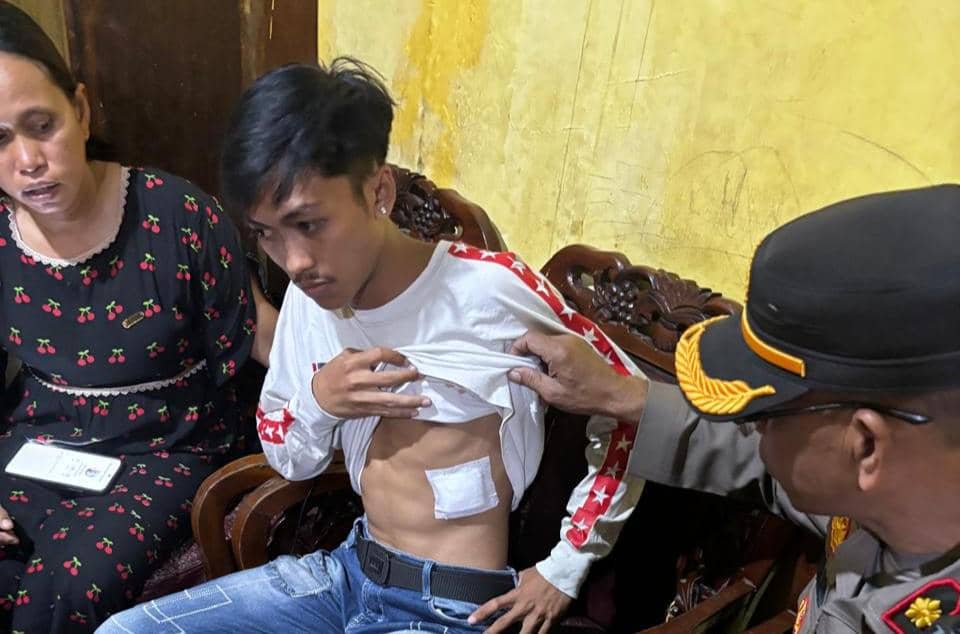 Enam OTK Serang Warga di Bontoala Makassar, Pengemudi Ojol Kena Tebas