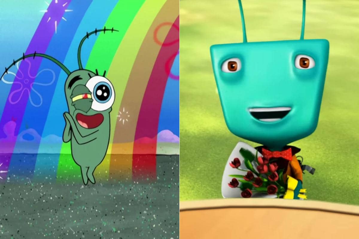 Plankton dan Adu Du sama-sama pernah berubah jadi ramah dan baik hati, tanpa ada niat terselubung