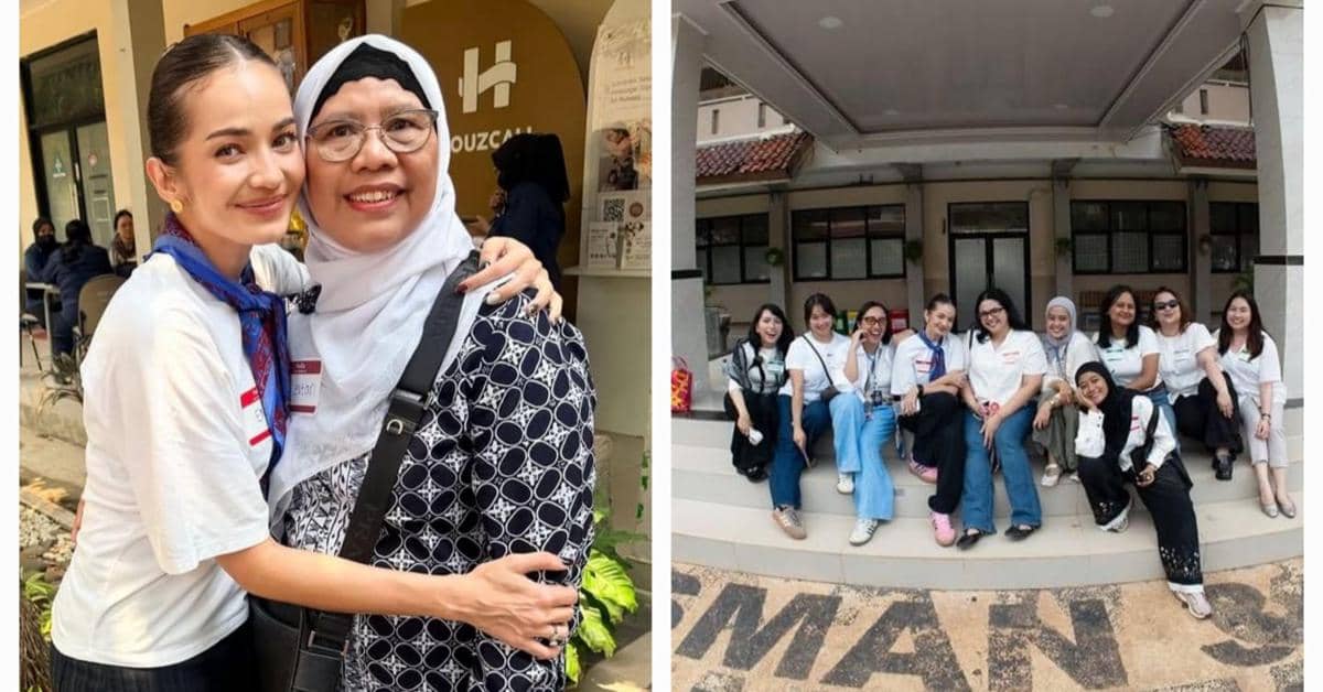 Keseruan Enzy Storia Ikut Reuni SMAN 34 Jakarta, Jumpa Kawan dan Guru