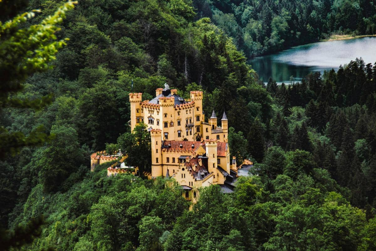 potret Kastel Hohenschwangau