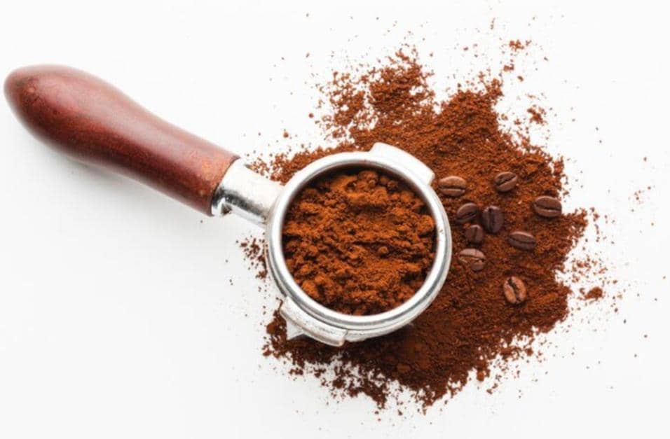 ilustrasi bubuk kopi