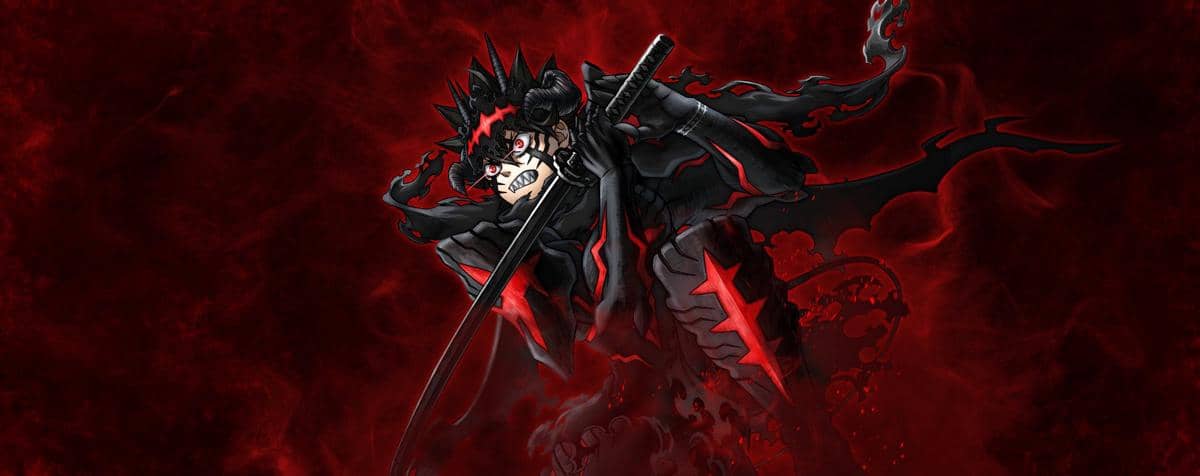 Cuplikan adegan anime Black Clover produksi Studio Pierrot dengan karakter-karakter dalam suasana fantasi.