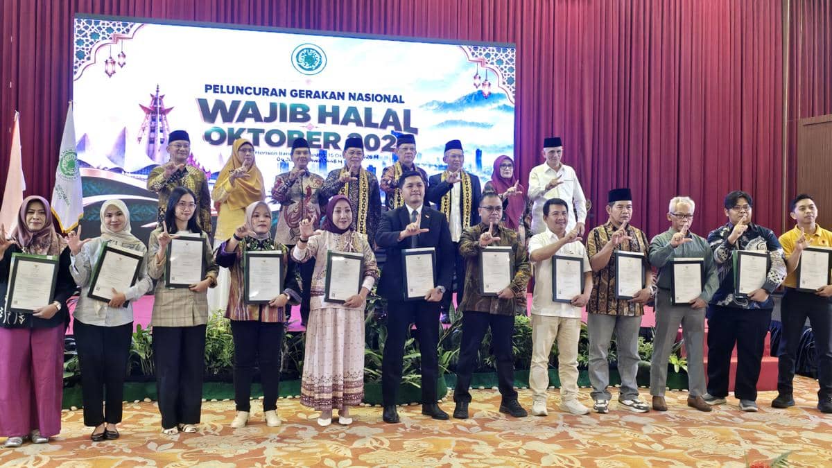 LPPOM Lampung Percepat Wajib Halal Oktober 2026, Pelaku Usaha Kian Sia