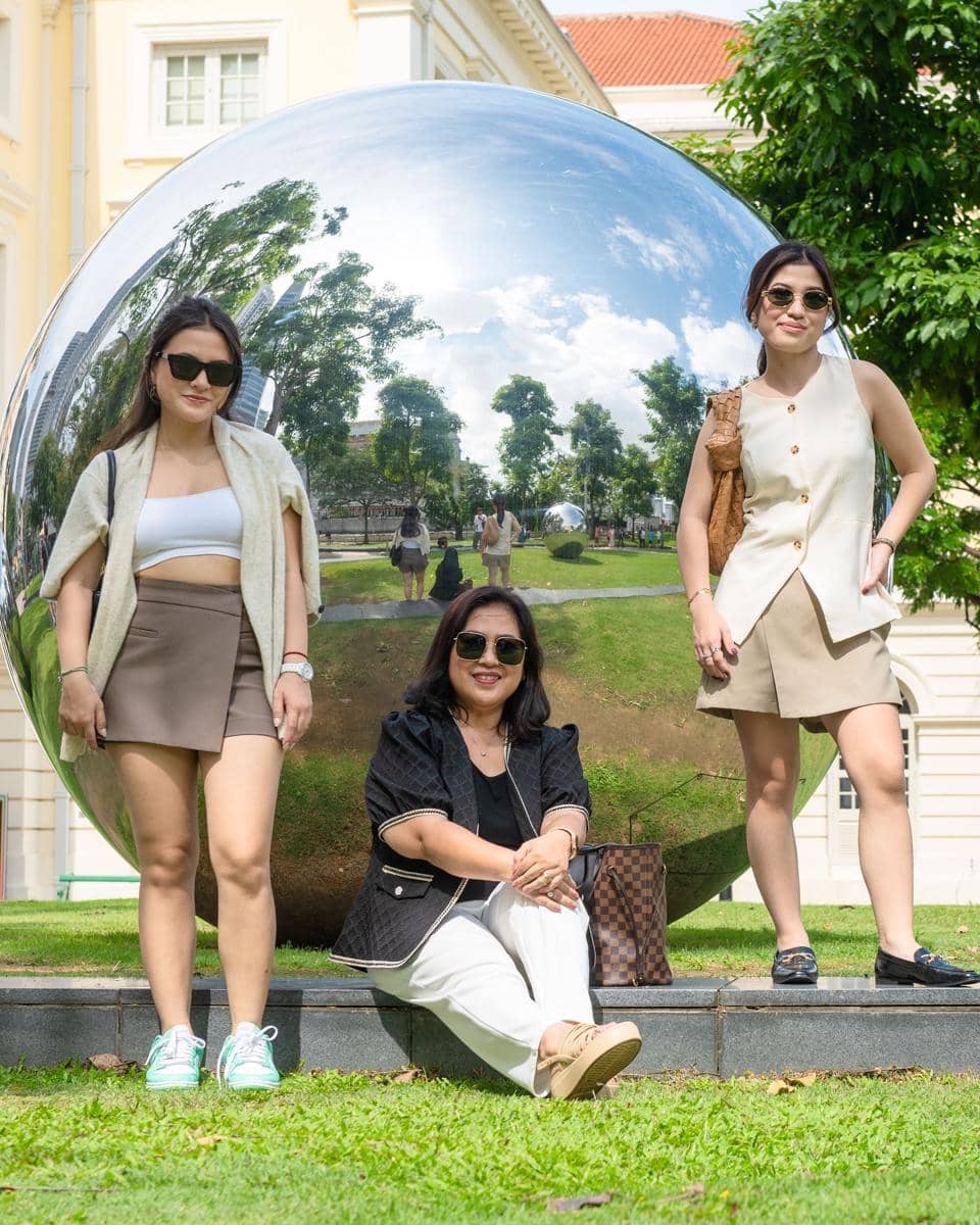 Marsha Aruan bersama ibundanya dalam potret kenangan hangat yang diunggah melalui akun Instagram.