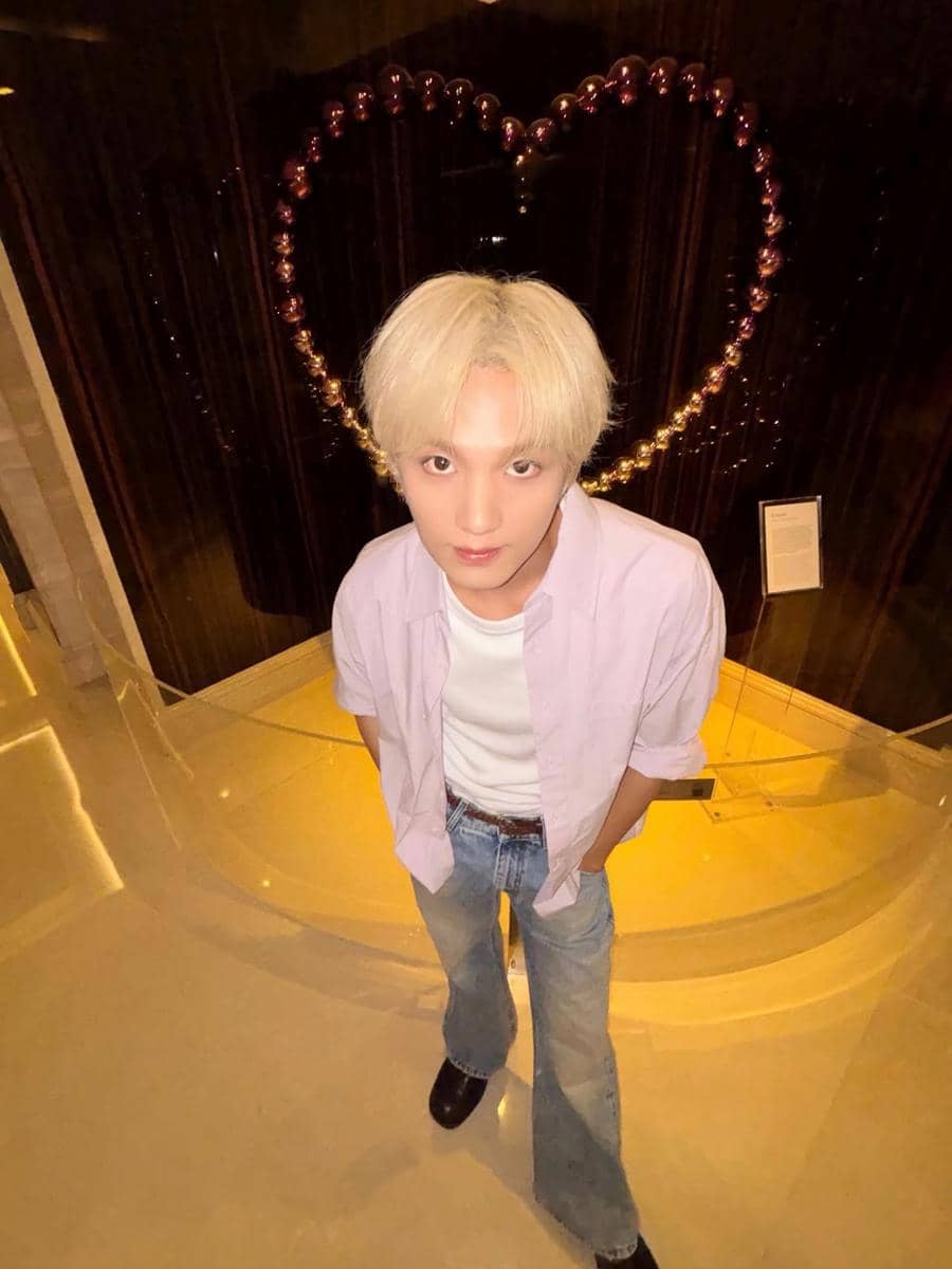 pesona Haechan NCT kena angin Jakarta
