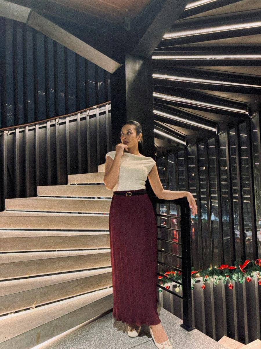 inspirasi OOTD ala Irma Rihi