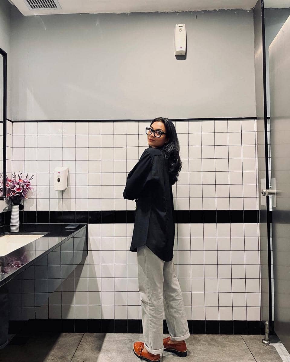 inspirasi OOTD ala Irma Rihi