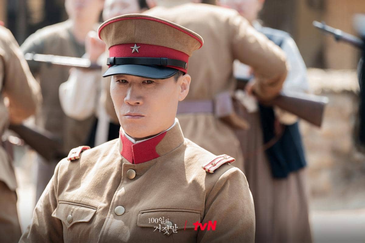 Still cut drama Korea 100 Days of Deception dari tvN sebagai materi promosi serial yang didokumentasikan pihak produksi.