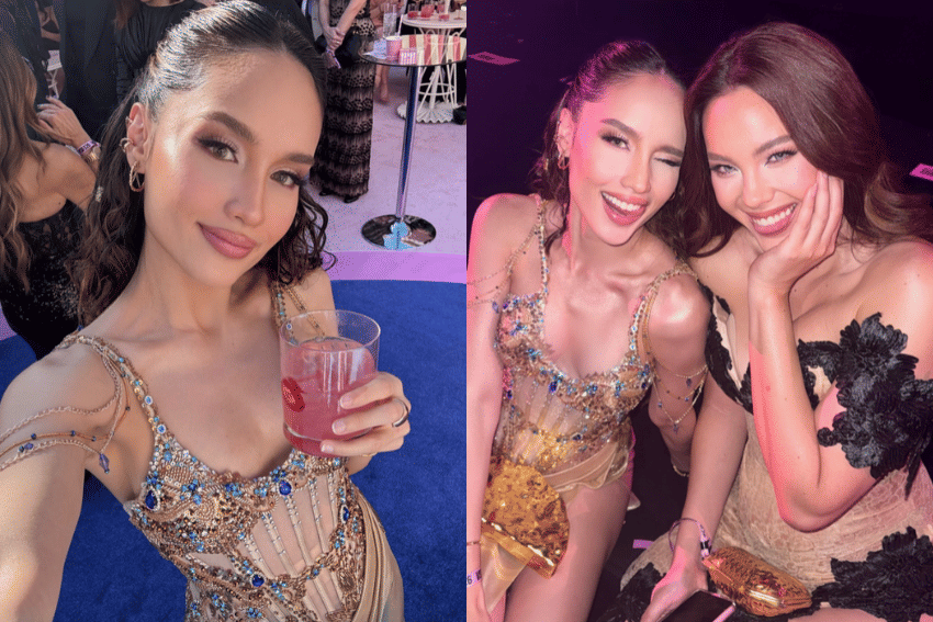 Momen Cinta Laura Hadir Langsung di Victoria's Secret FS 2026, Ketemu Siapa Aja?
