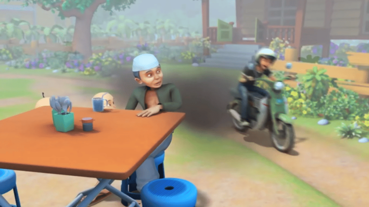 Upin dan Ipin episode Bahaya Jerebu