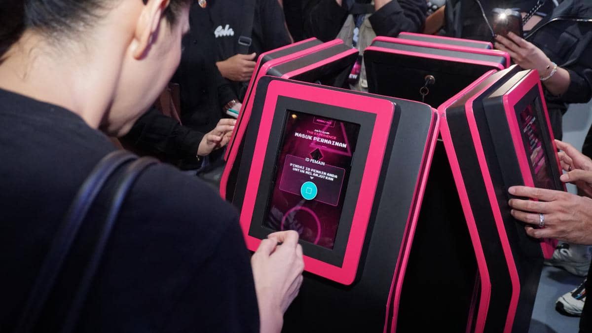 Potret Squid Game: The Experience, Agora Mall, Jakarta Pusat