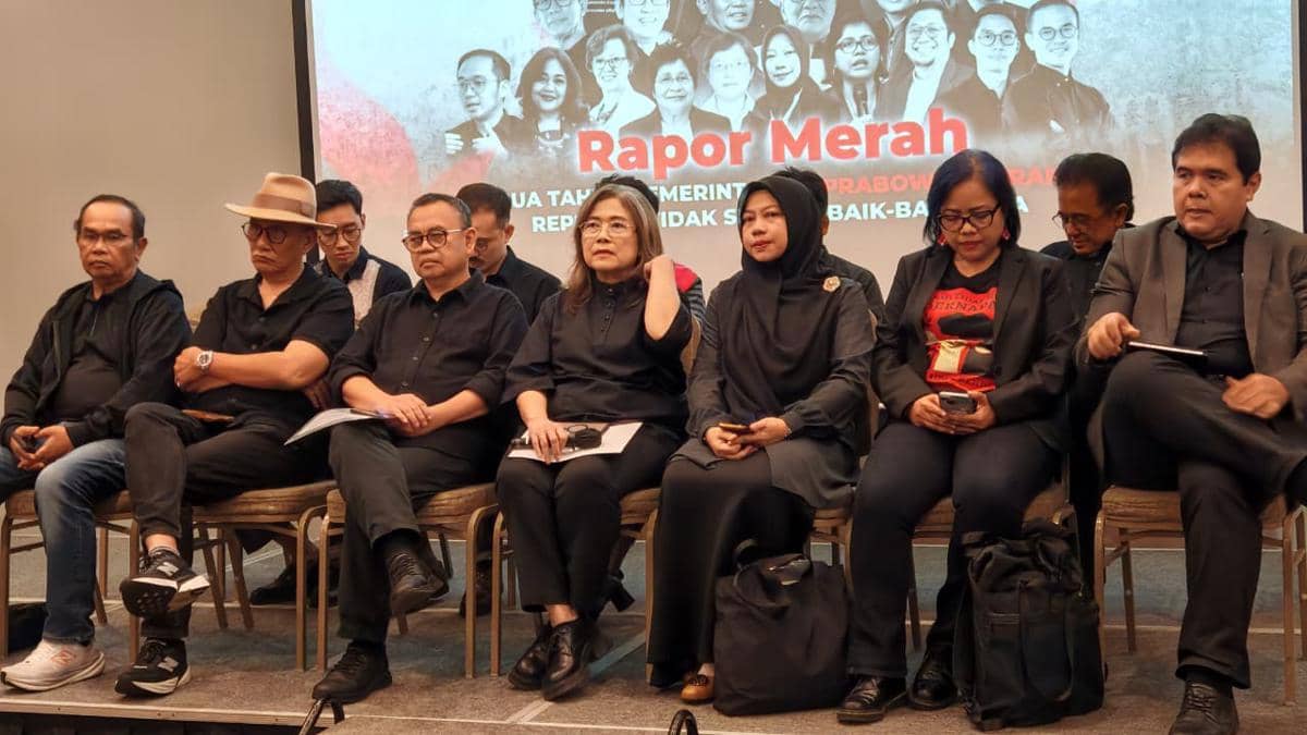 Rapor Merah Dua Tahun Pemerintahan Prabowo-Gibran dari Konferensi Republik (IDN Times/Ilman Nafi'an)