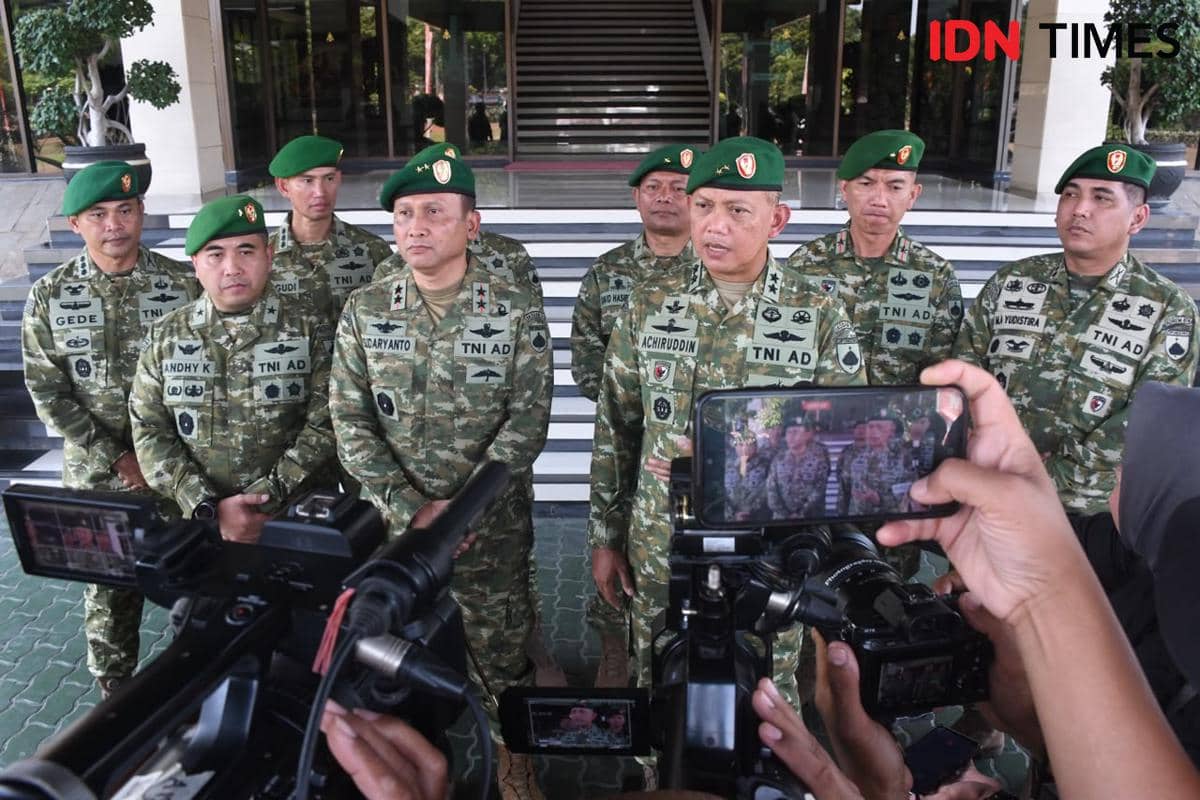 Kodam Diponegoro Lepas 10 Kodim ke Wilayah Kodam Mataram