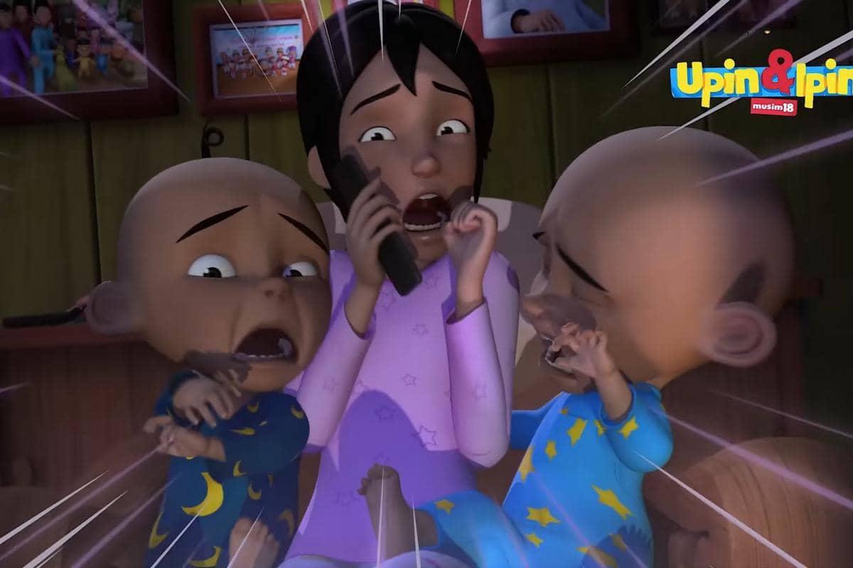 4 Episode Horor Upin & Ipin yang Banyak Plot Twist-nya!