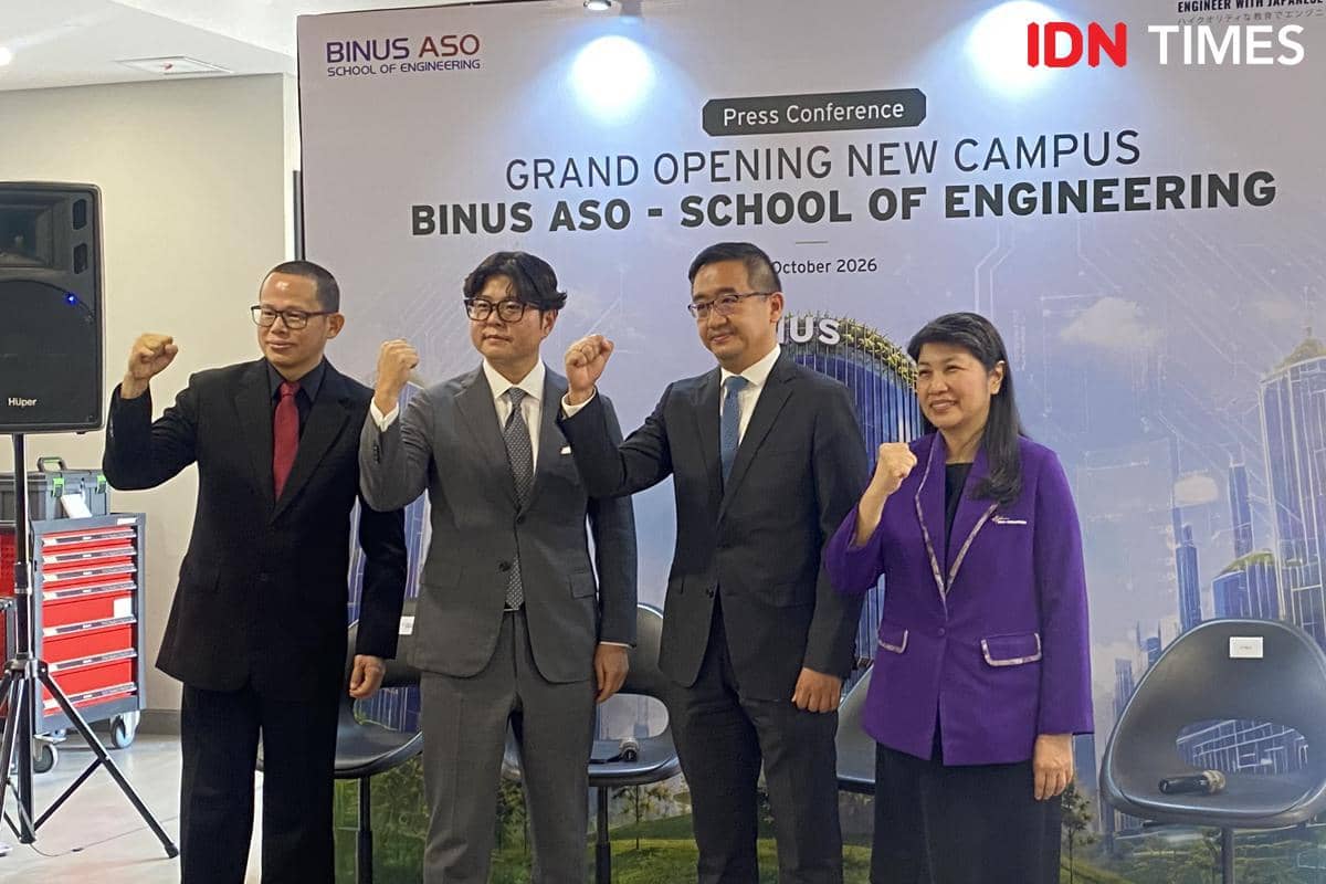 Kerja sama BINUS ASO School of Engineering dan ASO College Group Jepang sejak 2014 untuk pendidikan teknik global.