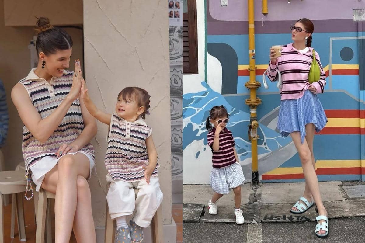 7 Ide OOTD Ibu-Anak ala Mikaila Patritz dan Massai, Kompak Terus!