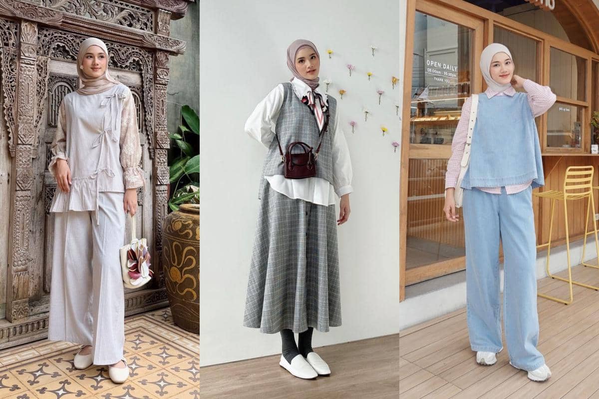 7 Ide Padu Padan Vest ala Rania Sukandari, Simpel dan Kekinian!
